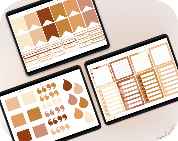 400+ Digital Stickers | Boho vibes