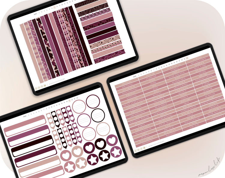 500+ Digitale Sticker | Vino Vibes