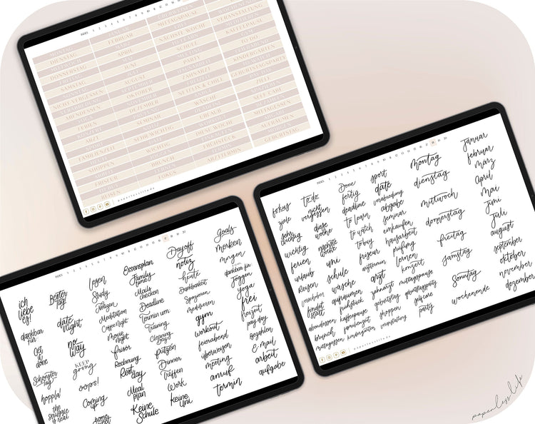 700+ Digital Stickers | Blush