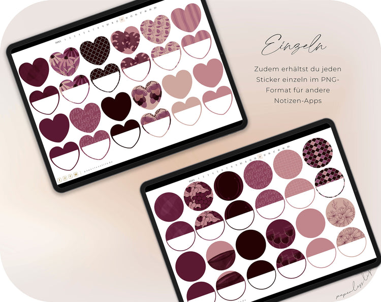 500+ Digitale Sticker | Vino Vibes