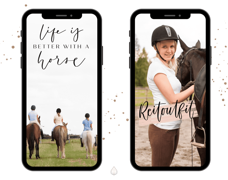 170+ Instagram Story Stickers - 🐴 Horses / Riding