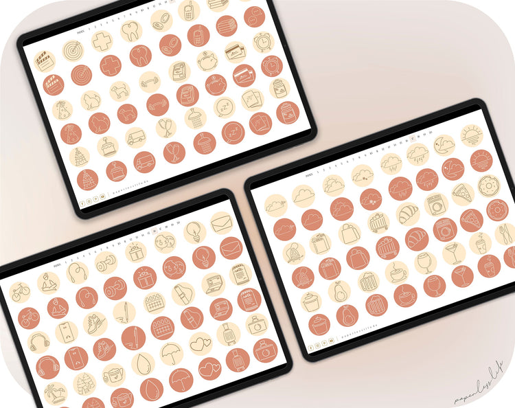 400+ Digital Stickers | Boho vibes