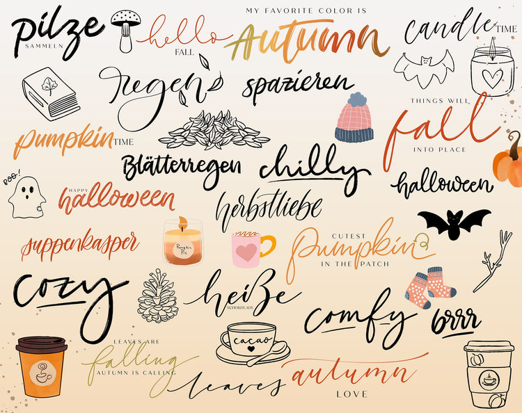 200+ Instagram Story Stickers - 🍁 Autumn I