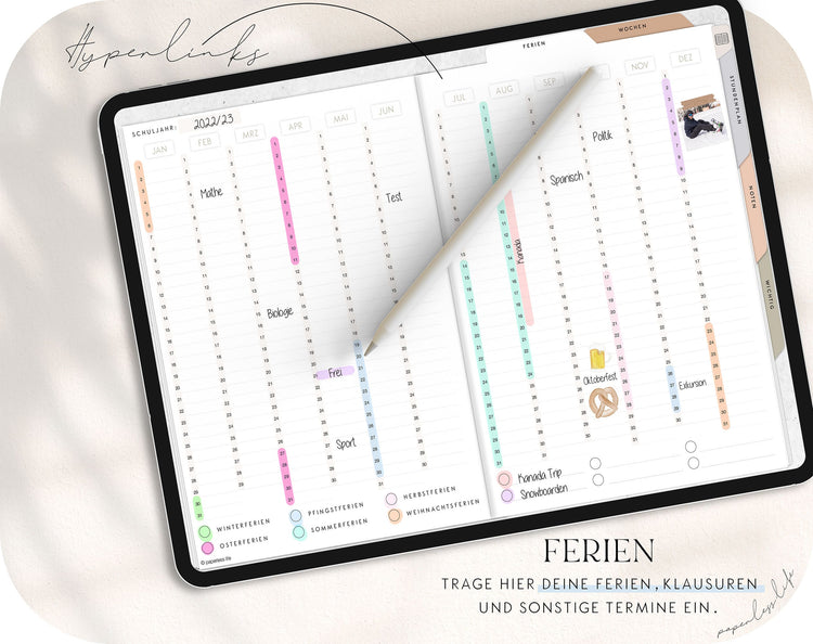 Digital homework book | Undated