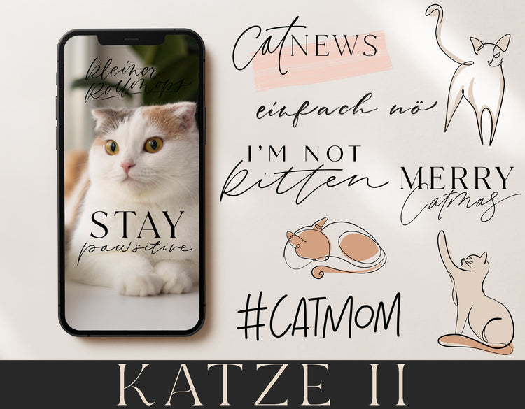 130+ Instagram Story Stickers - 🐈 Cat