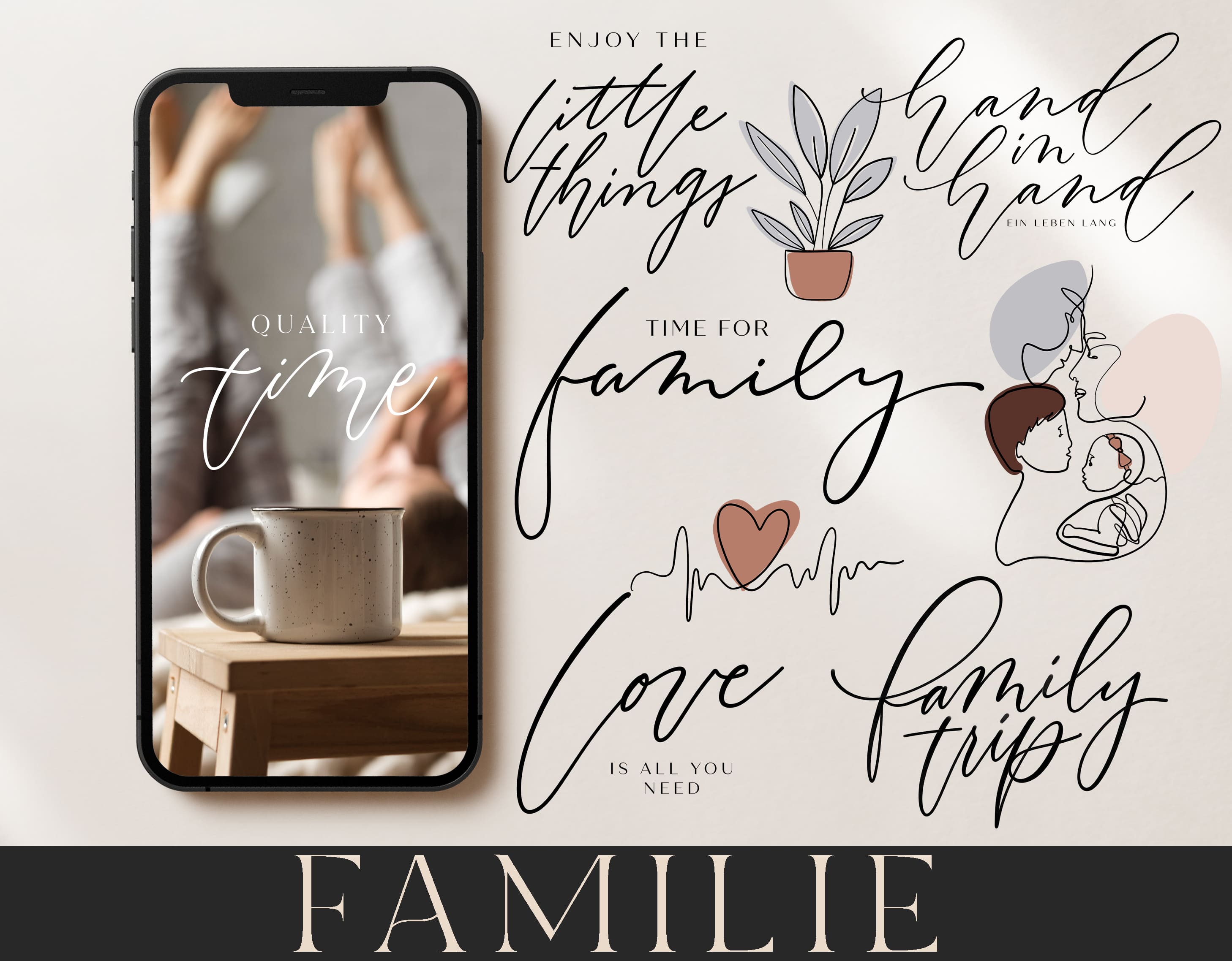 120+ Instagram Story Sticker - 👪 Familie