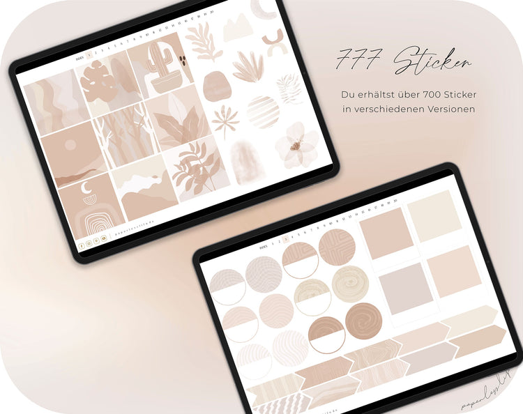 700+ Digital Stickers | Blush