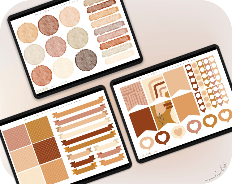 400+ Digital Stickers | Boho vibes