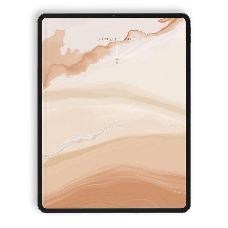 Undatierter Digitaler Planer | Hochkant | für Goodnotes u.v.m.