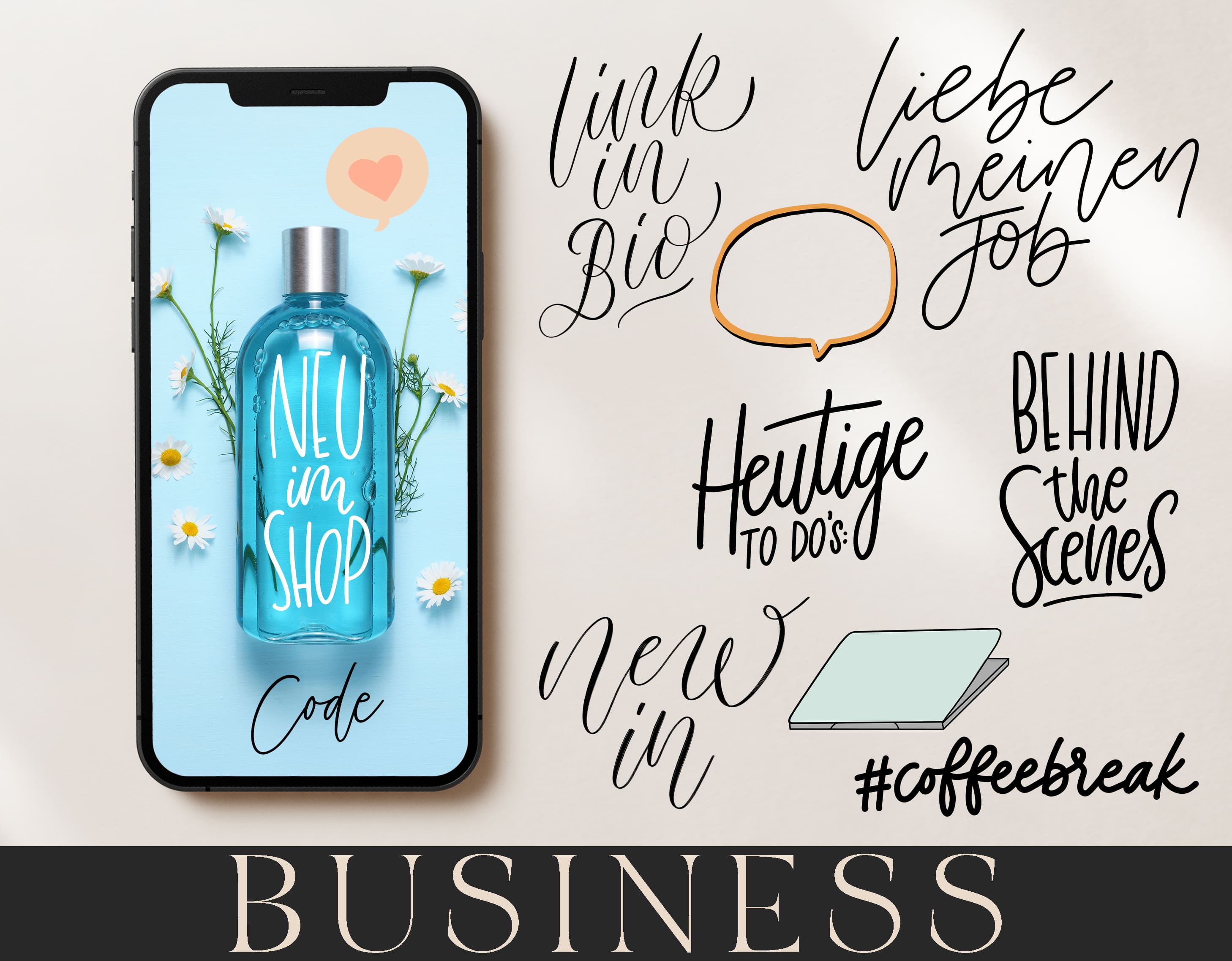 200+ Instagram Story Sticker - 🏷️ Business