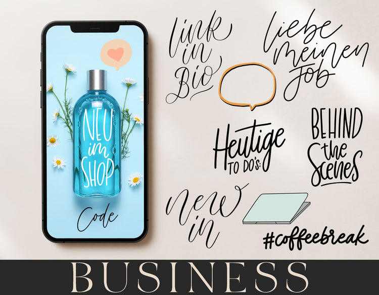 200+ Instagram Story Stickers - 🏷️ Business