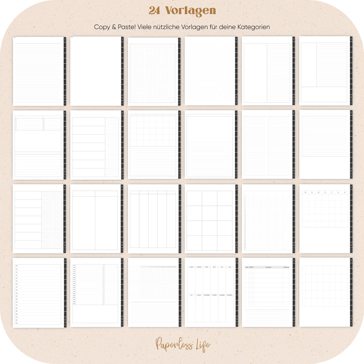 24 Vorlagen