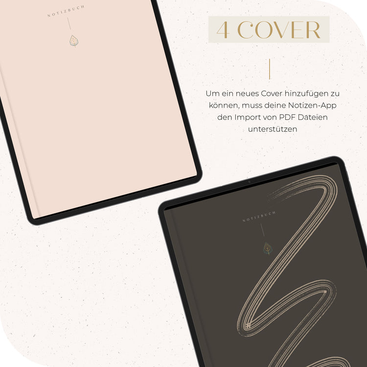 Digitales Notizbuch "Der Gedankensortierer" - 15 Reiter