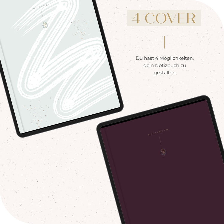 Notizbuch 15 Register | Schule & Uni