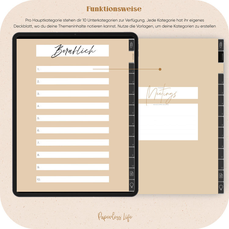 Digitaler Lebensplaner