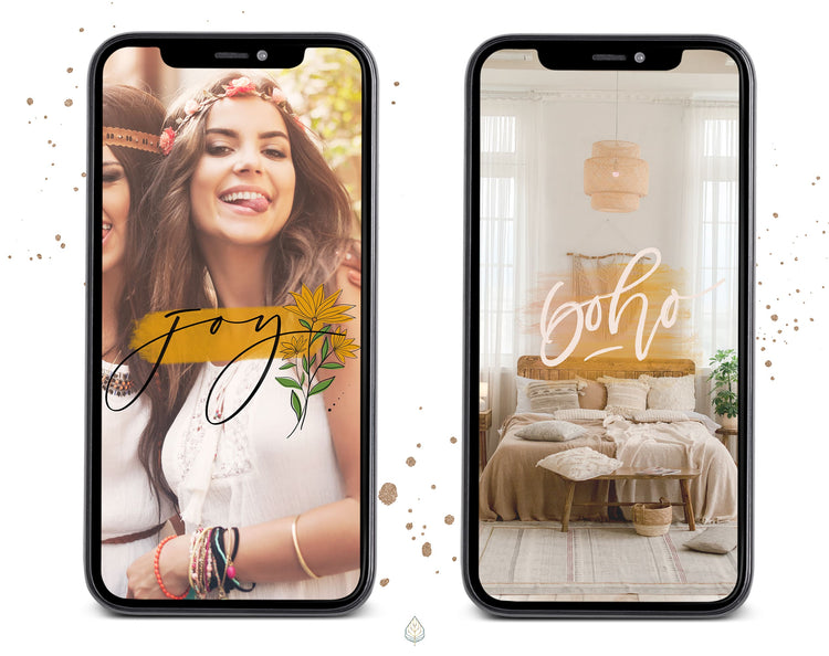 150+ Instagram Story Stickers - ⋒ Boho