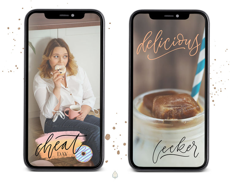 160+ Instagram Story Stickers - 🍩 Food