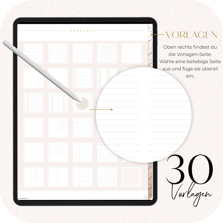 Notizbuch 15 Register | Schule & Uni