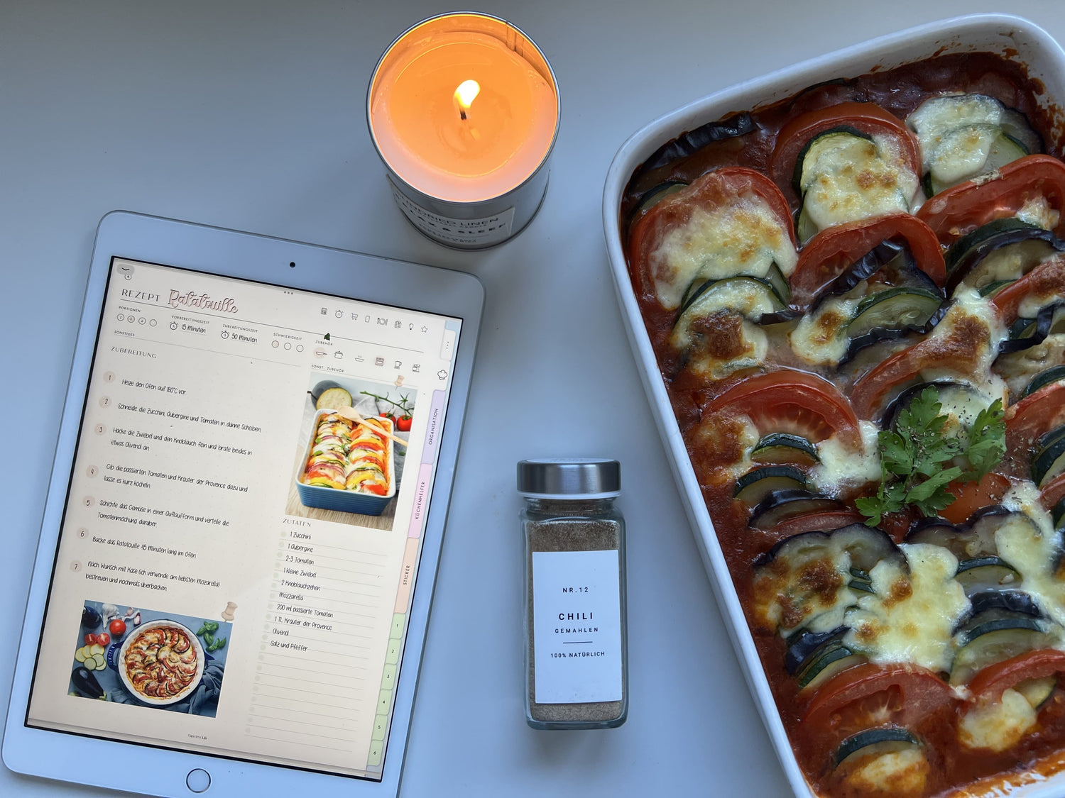 Digitales Rezeptbuch iPad