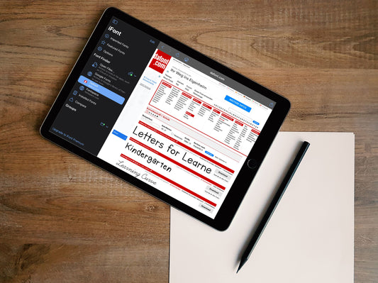 Schriftarten auf dem iPad installieren
