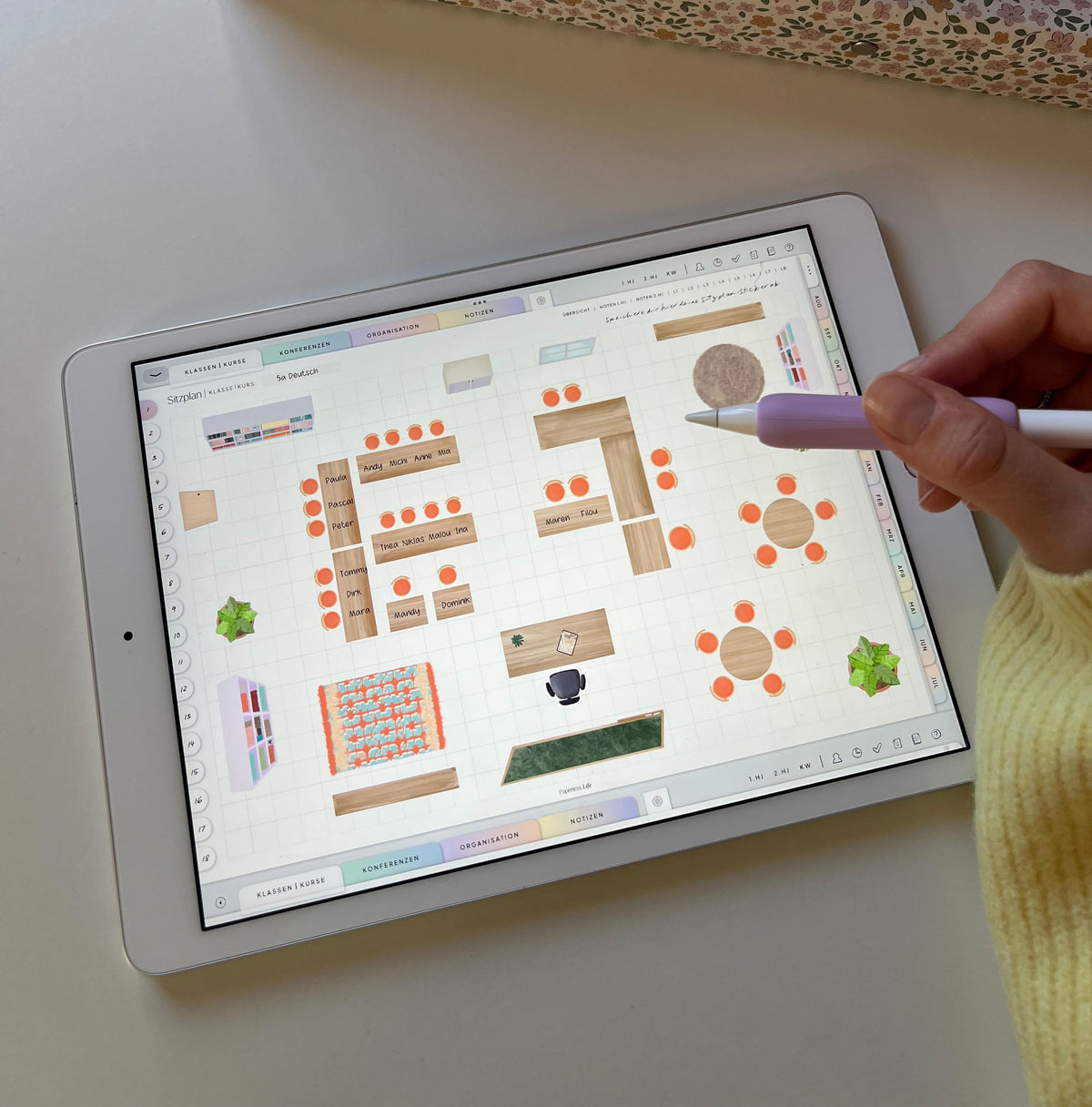 Digitale Lehrerkalender für den digitalen Schulalltag.