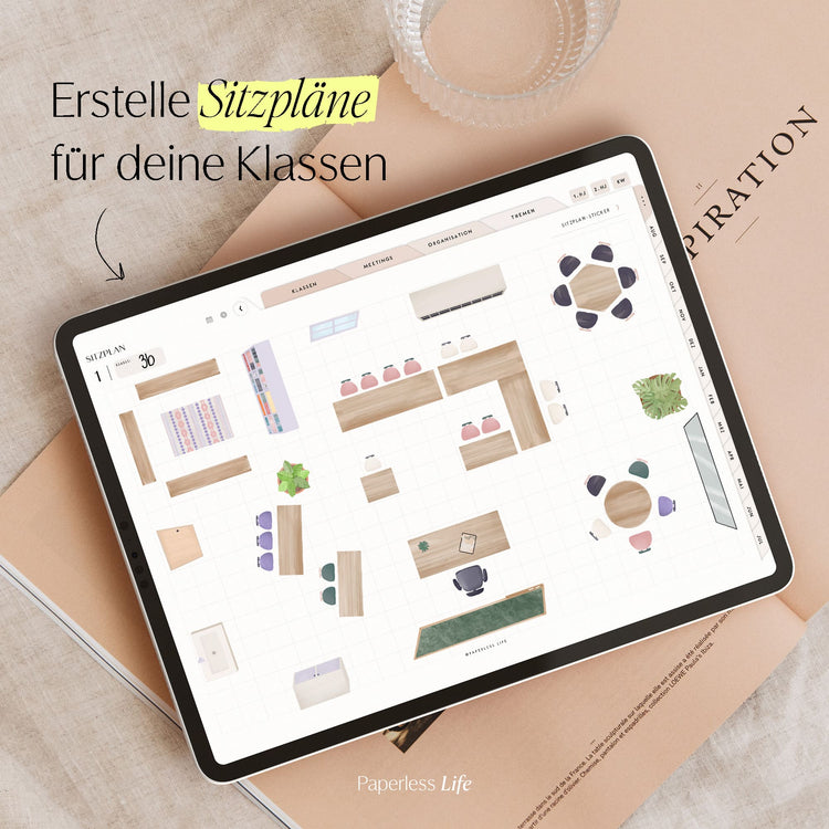 Digitaler Lehrerkalender Grundschule 24/25 "Der Gamechanger" - für GoodNotes & Co.