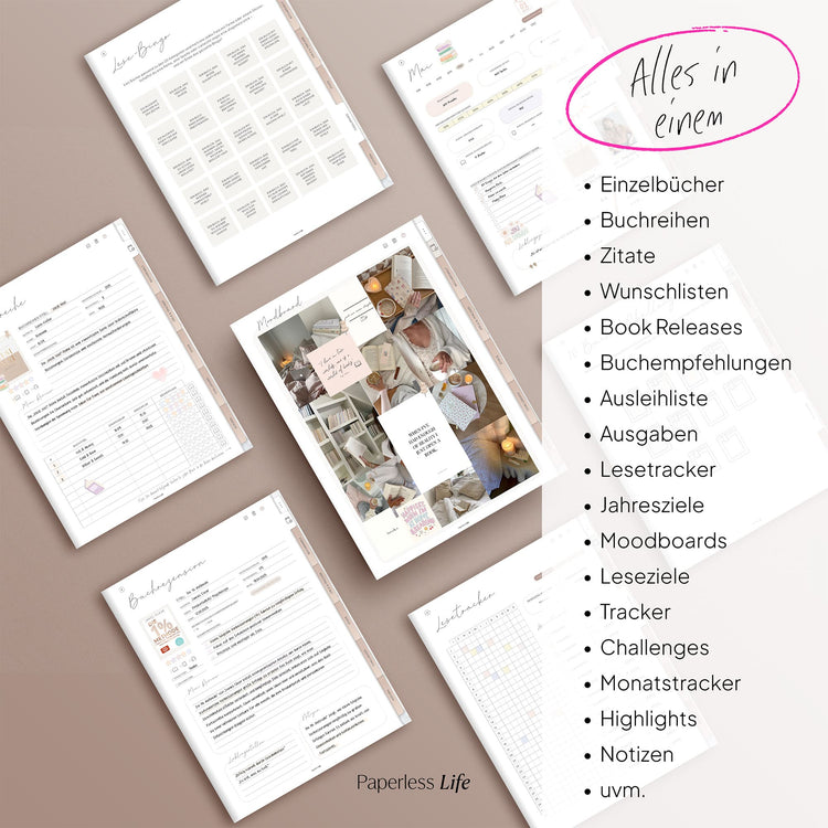 Digitales Reading Journal