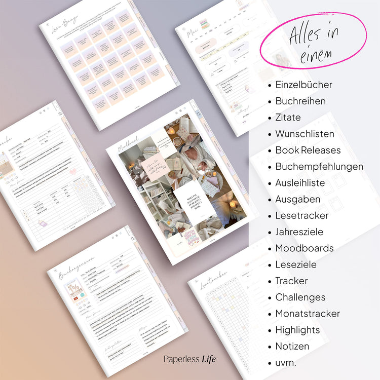 Digitales Reading Journal