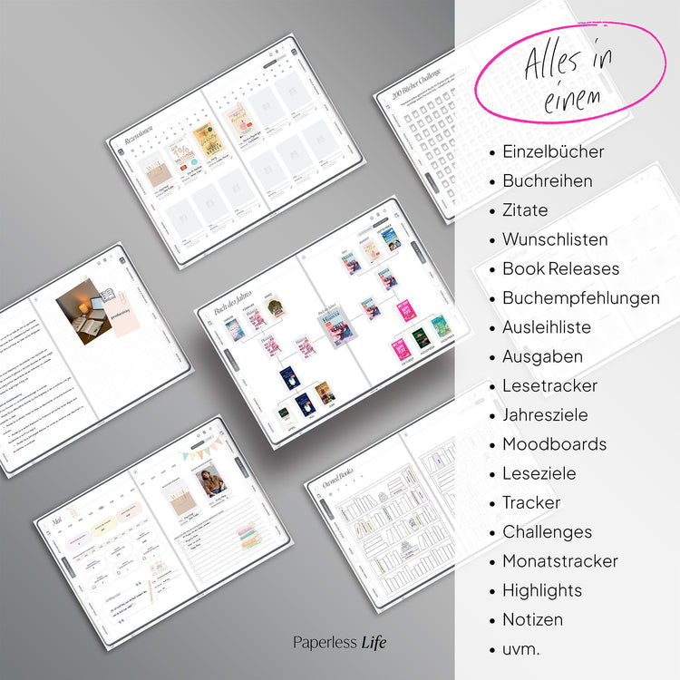 Digitales Reading Journal