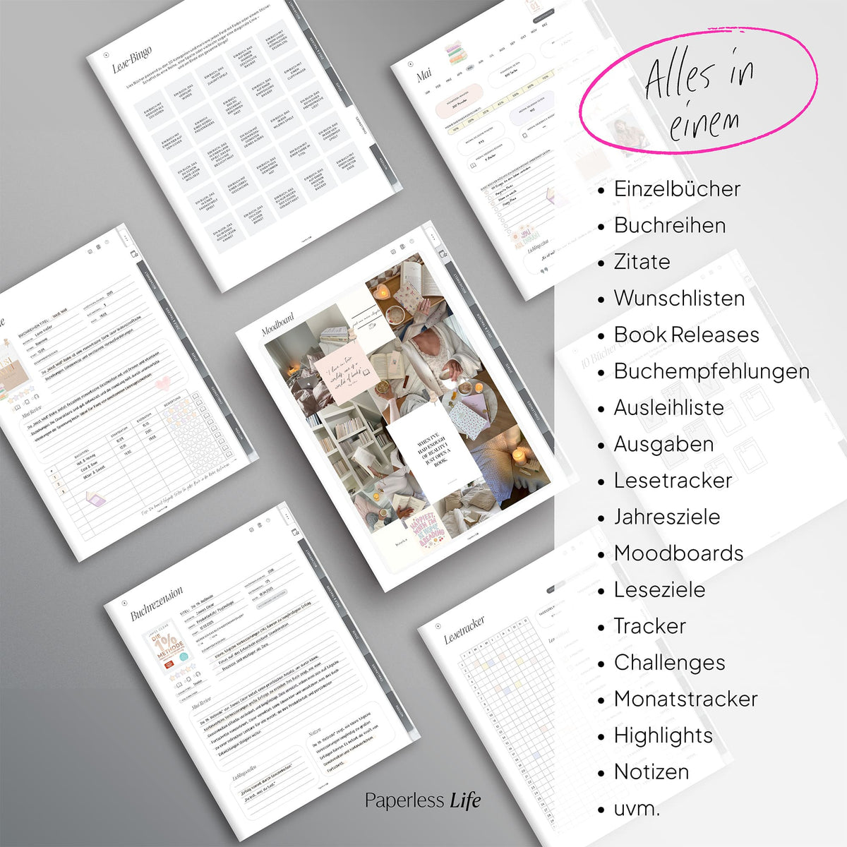 Digitales Reading Journal
