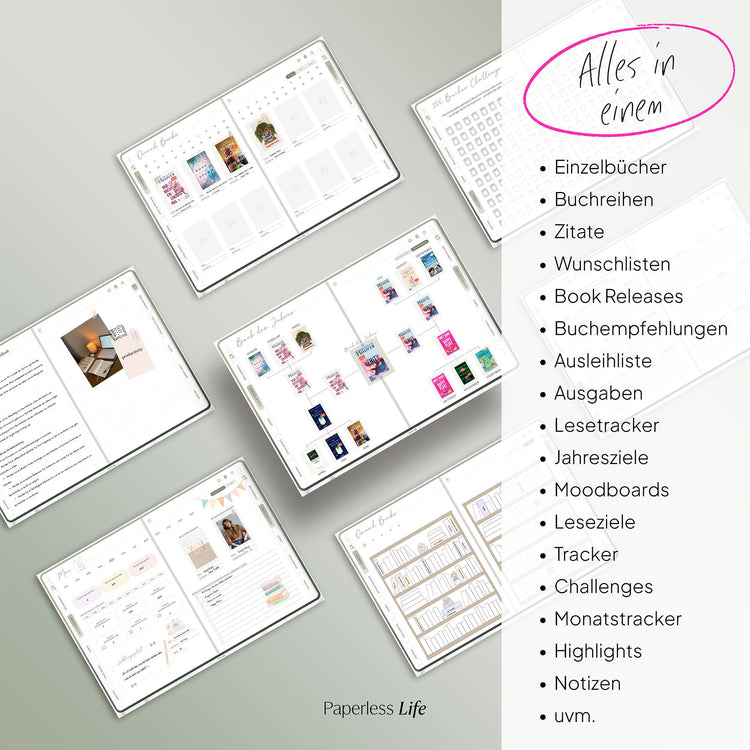 Digitales Reading Journal