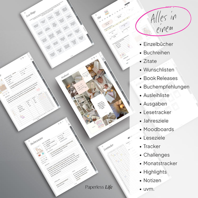 Digitales Reading Journal