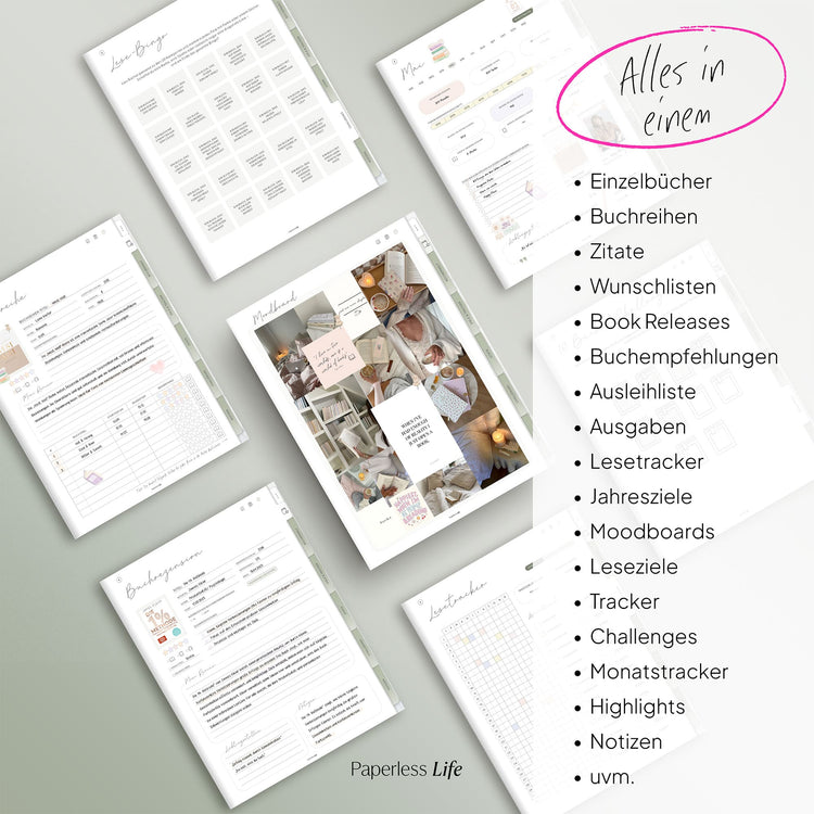 Digitales Reading Journal