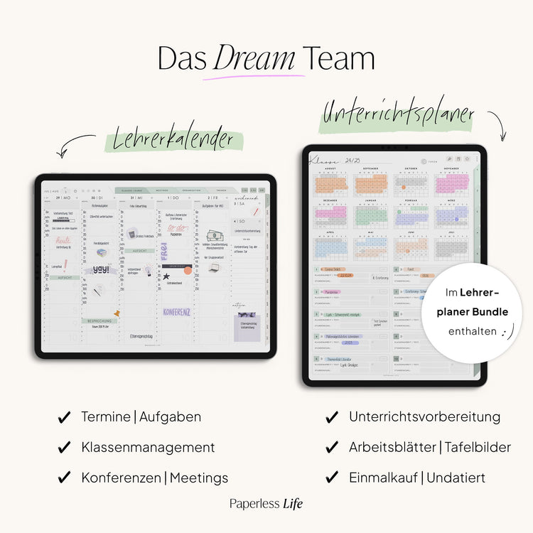 Digitaler Lehrerkalender 24/25 "Der Gamechanger" - für GoodNotes & Co.