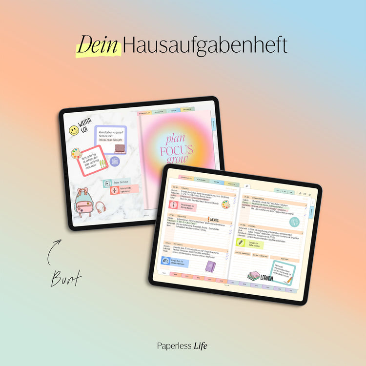 Digitales Hausaufgabenheft 2025/26