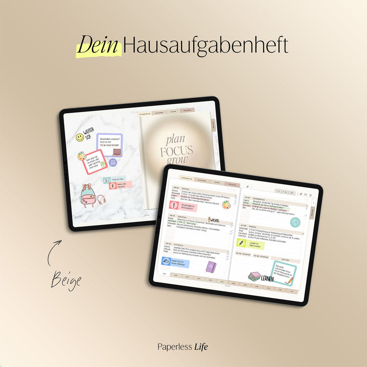 Digitales Hausaufgabenheft 2025/26