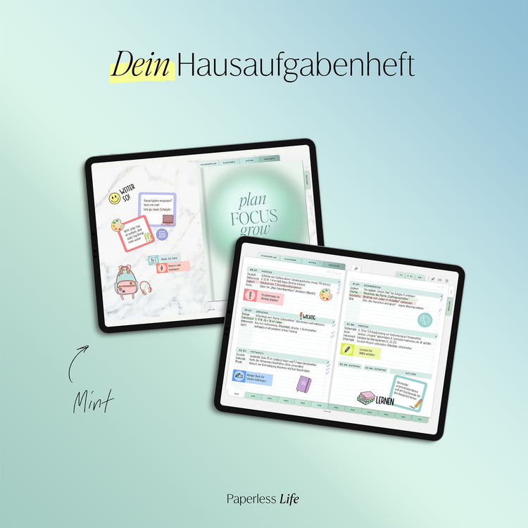 Digitales Hausaufgabenheft 2025/26