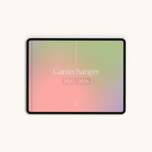 18 Monate Digitaler Planer Juli 2025 - Dezember 2026 | Der Gamechanger