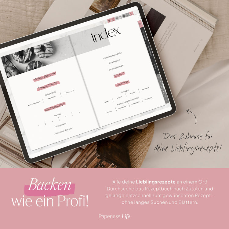 Digitales Backbuch