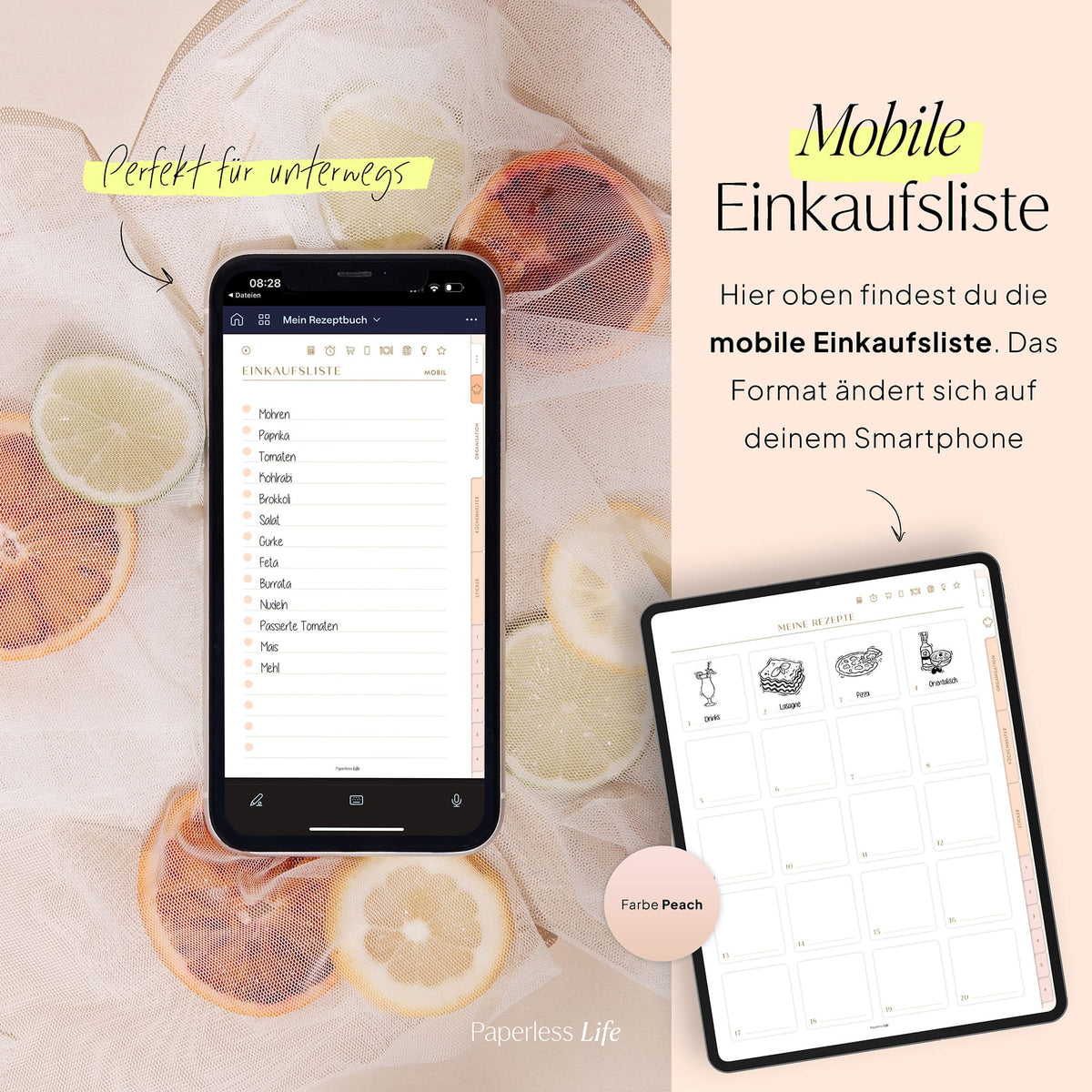 Digitales Rezeptbuch