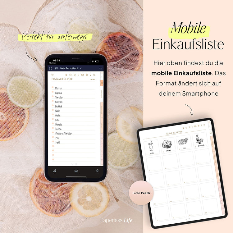 Digital recipe book