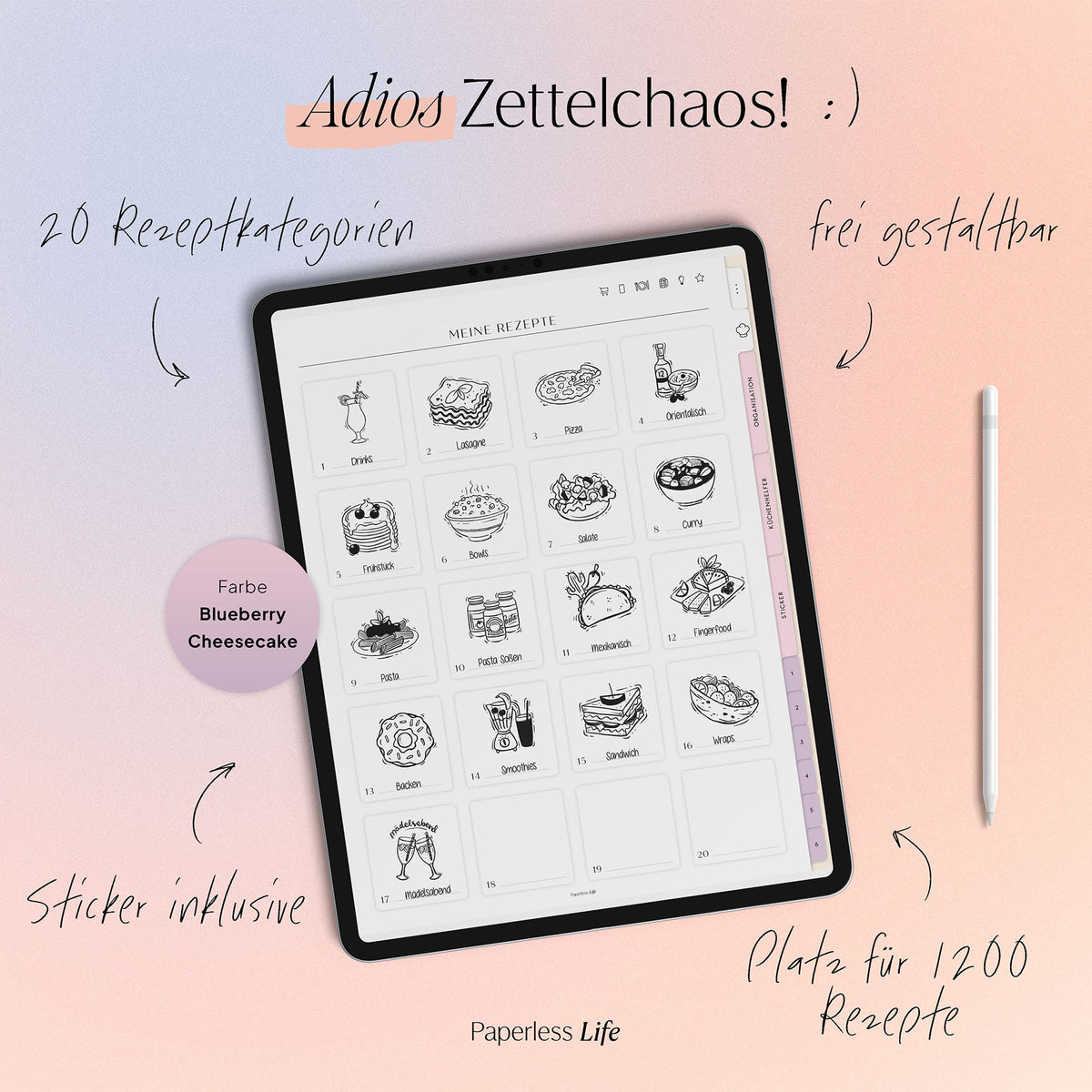 Digitales Rezeptbuch