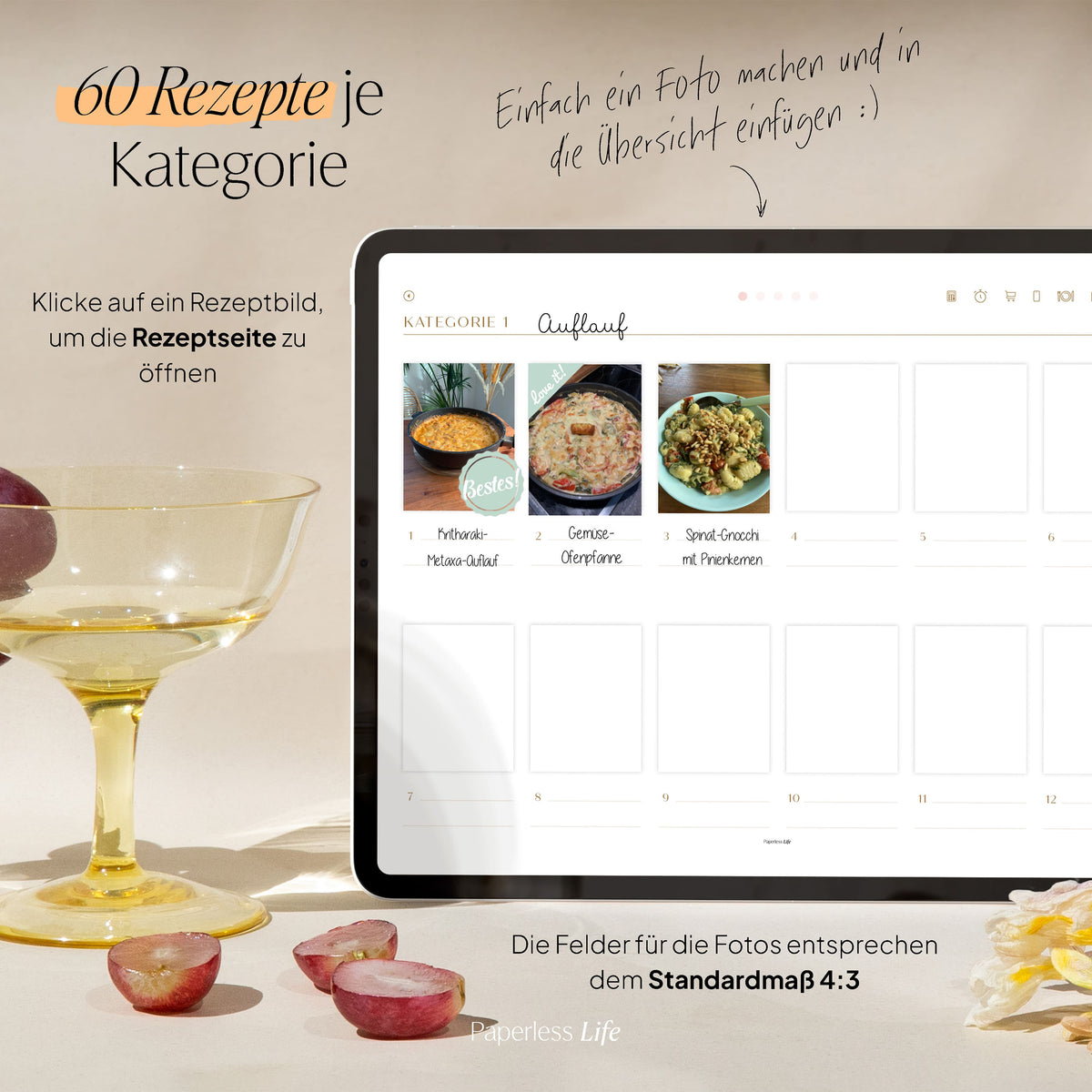 Digitales Rezeptbuch