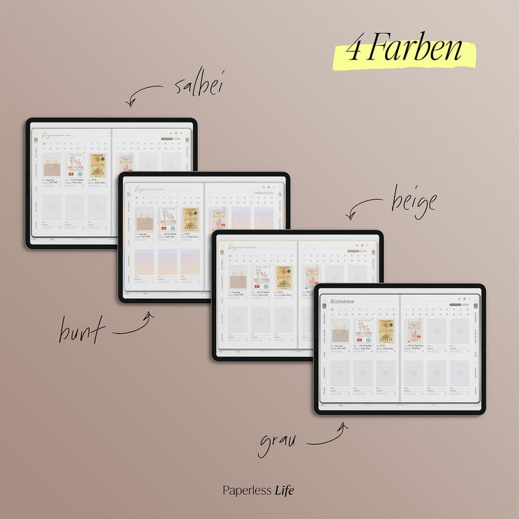 Digitales Reading Journal
