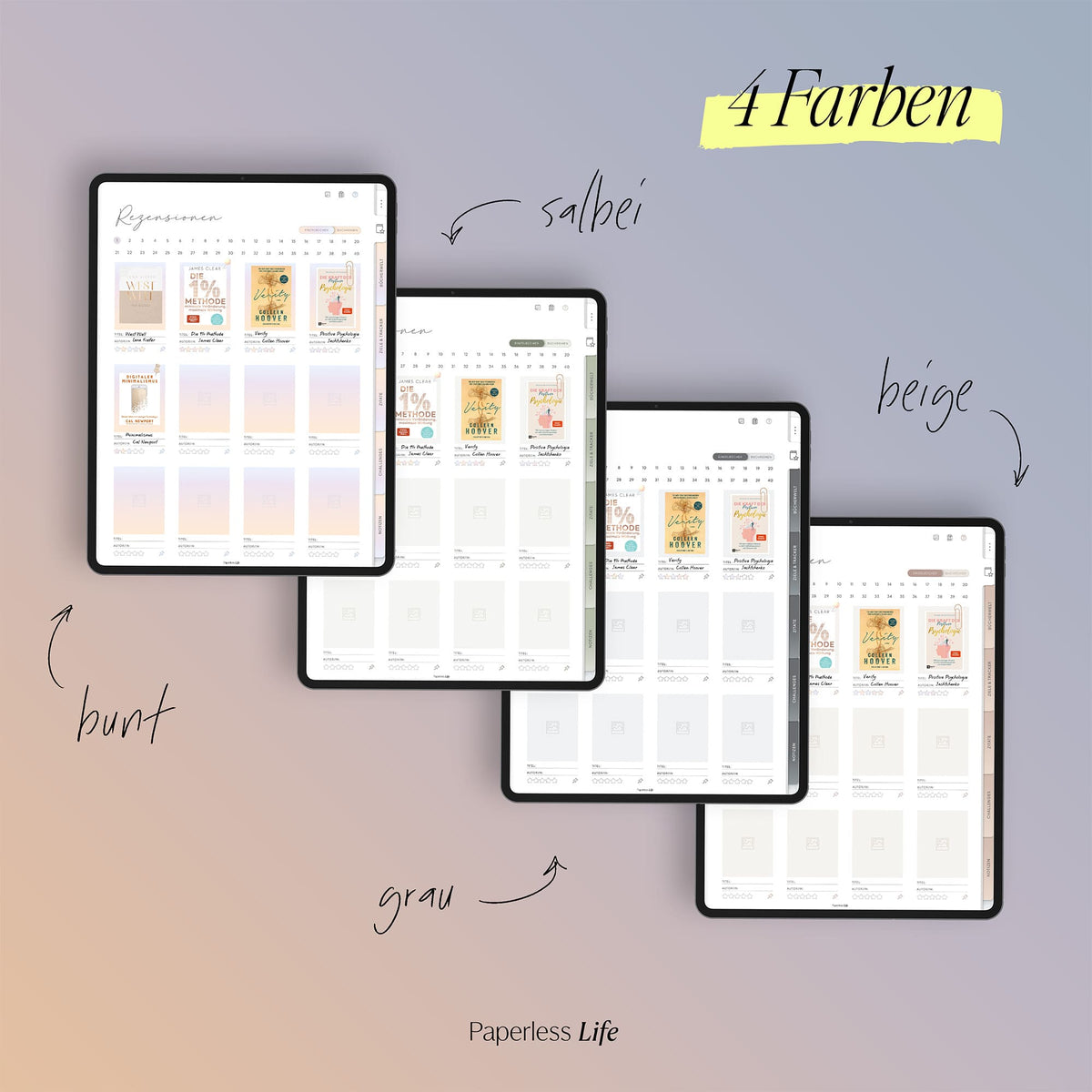Digitales Reading Journal