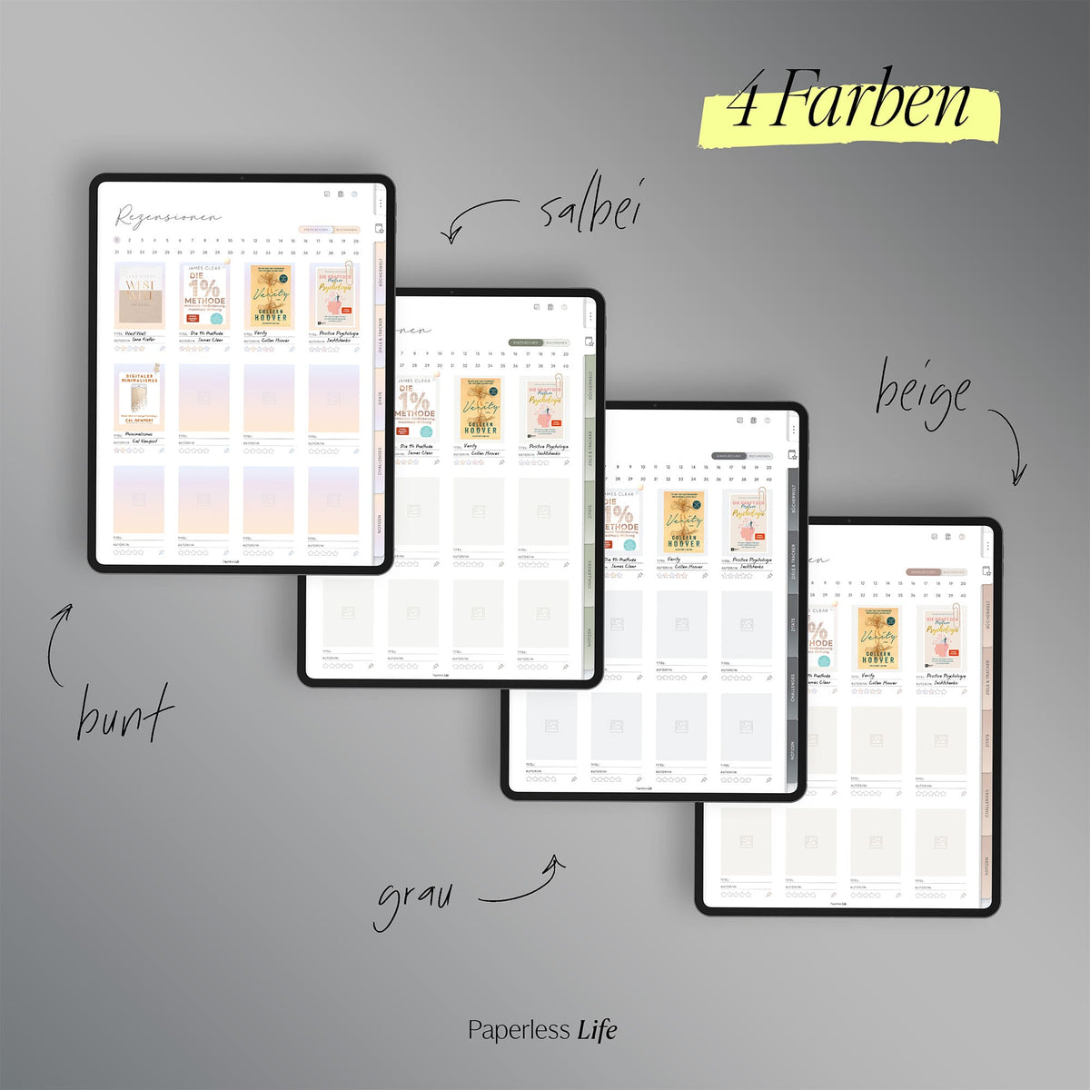 Digitales Reading Journal
