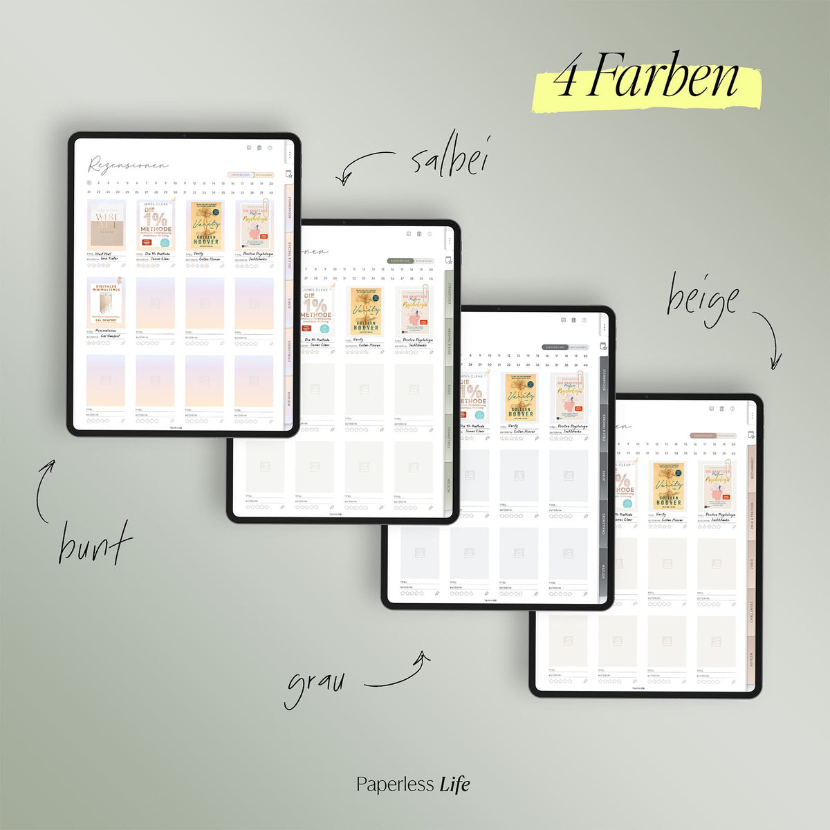 Digitales Reading Journal