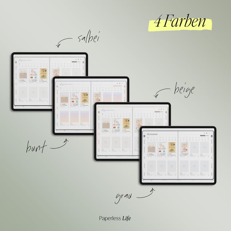 Digitales Reading Journal