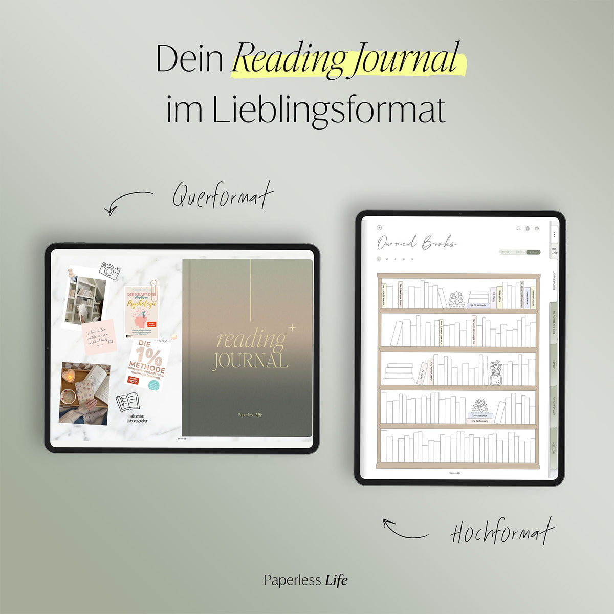 Digitales Reading Journal