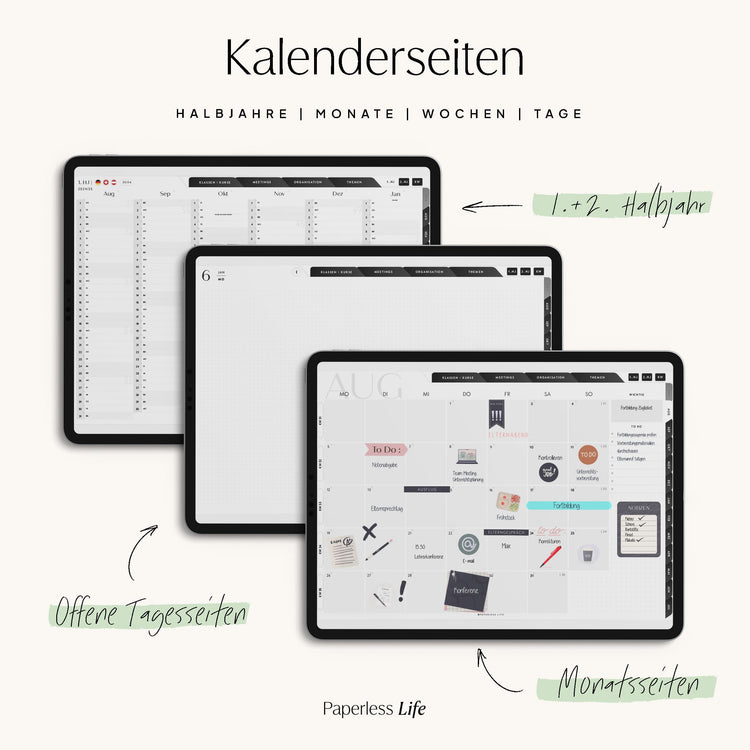 Digitaler Lehrerkalender 24/25 "Der Gamechanger" - für GoodNotes & Co.